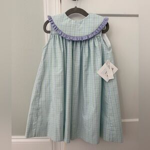 Bailey Boys Mint and Lavender Plaid Float Dress
